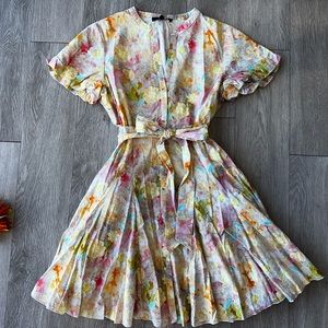 Yellow Flowers Dress 🌼